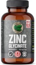 Zinc Glycinate 23 mg Supplement - 150 Vegan Caps oleh Ture Lab Vitamin - Amino Acid Salt untuk Heally Skin & Nails - Supports The Immune System, Prostate, Vision - Made in Canada