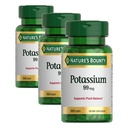 Nature 's Bounty Potasium Gluconate 99 mg, 100 Caplets (Paket 3)