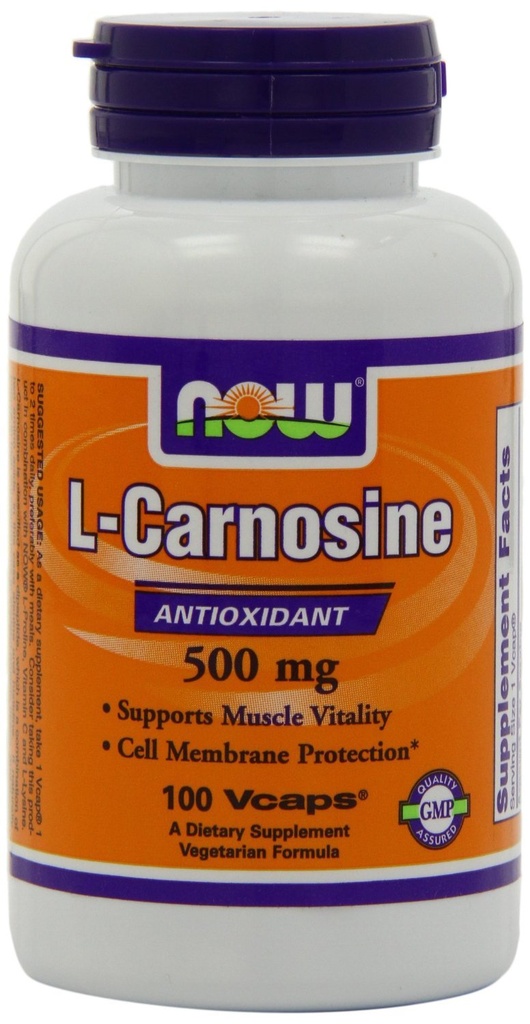 Sekarang Foods, L- Carnosin 500mg 100 VegiCaps (Paket 2)