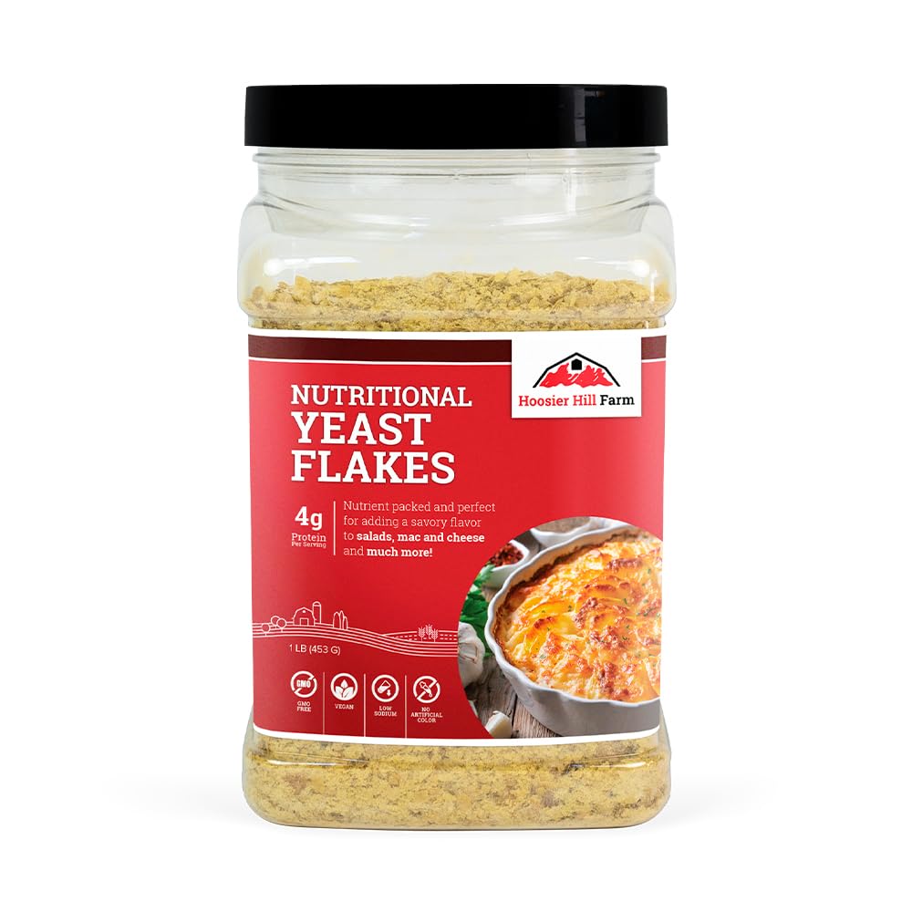 Hoosier Hill Farm Nutration Yast Flakes, 1LB (Paket 1)