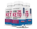 (3 Pack) Lean Time Keto Pill 1275MG New & Improved Formula Berisi Cider Apple Vinegar Extra Virgin Oil Powder Green Tea Leaf 180 Capsules