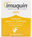 Nutramax lmuquin Immune Health Powder for Dogs and Puppies - With Beta Gcales, Marine Lipids, Vitamin dan Mineral, 30 Paket