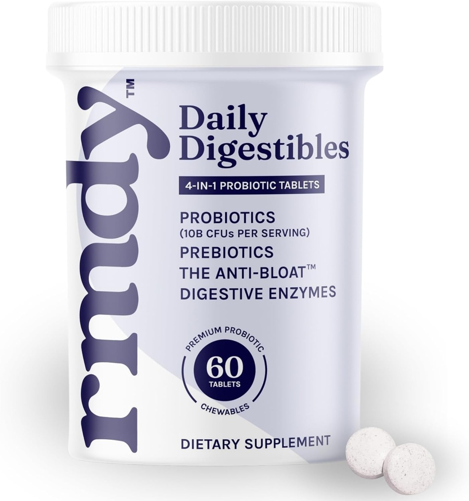 rmdy Constipation, Bloating, & Gas Relief 124; Relief dari Diare, & IBS 14; Probiotic for Digetical Health & Gut 124; 60 Sugar Bloating Relief Tablet Bebas Berminyak