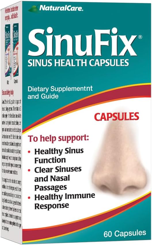 Cassules Care SinuFix, Promotes Healthy Sinus Fungsi, 60 Cacah