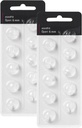 Hearing Aid Domes for Oticon Replacements, Oticon Minifit Open Vent Bass Domes (6 mm / 2 Packs, Universal Domes for Oticon Hearing Aid Supplies.