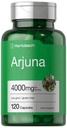 Horbaach Arjuna Capsules 4000mg 124; 120 Count 124; Non-GMO, Gluten Free 124; dari Ekstrak Arjuna Bark Herb