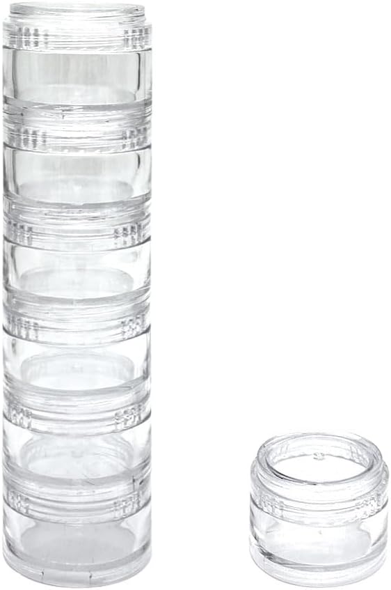 HaiSea Weekly Travel Pill Planner- Monthly Pill Organizer, Daily Month Pill Box - Pix- Pital AM / PM Kompartemen Warna Vary
