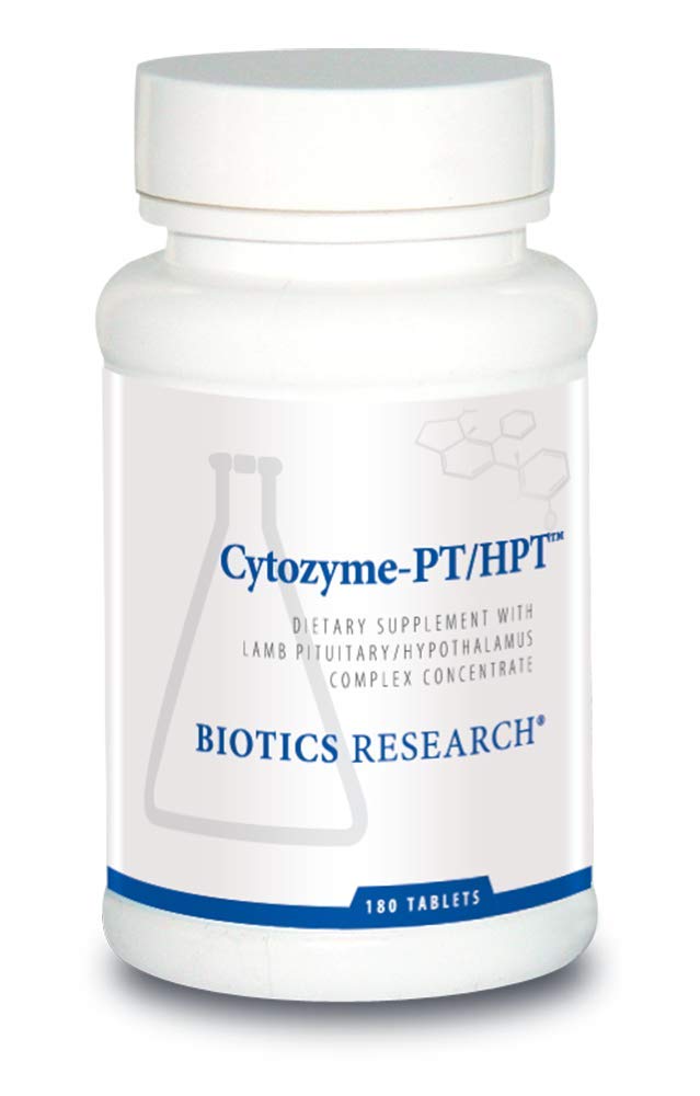 Riset Biotika Cytozyme PT HPT Lamb Pituitary Hipotalamus Complex, Mendukung Fungsi The Pituitary Gland dan Hypothalamus, Adrenal Health, Brain Boost 180 tablet