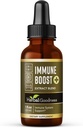 Herbal Goodness Imune Support 1oz - Natural Herbal Supplement for Imune & Gut Health, Liquid Vitamin for Dewats & Kid, with Echinacea, Astragalus, and Graviola - 1 Bottle