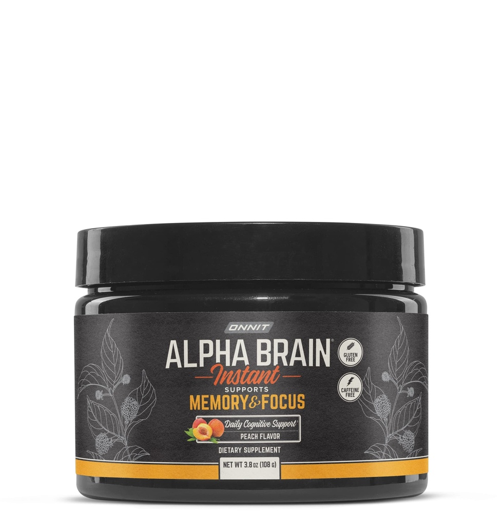 Alpha BRAIN ® Instant - Peach (30 Serving Tub)