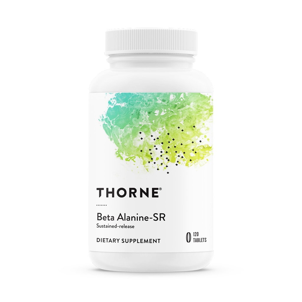 THORNE - Beta Alanine Diterima Rilis - Mendukung Keluaran Muscle & Endurance - Membantu Mengurangi Fatigue & Soreness * - Amino Acid Suplemen - NSF Disertifikasi untuk Sport - Gluten & Dairy- Free - 120 Tablet