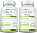 Disetujui Ilmu Nervprin - Nerve Dukungan - Benfotiamine, B12, R-Alpha- Lipoic Acid, Corydalis, Boswellia, BioPerine - 360 Capsules - Dibuat di Amerika Serikat