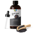 Onpoint Black Seed Oil - 100% Murni Dingin Menekan Minyak Benih Cumin Hitam, Pelacak Bebas Alkohol Bebas, Bukan-GMO 120ml (4oz)