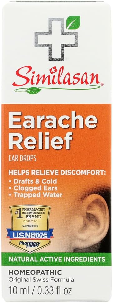 Similasan Earache Relief Drops 0.33 OZ - Beli Packs dan SAVE (Paket 3)