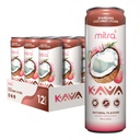 MITRA-9 Botanical Deverages - Coconut Lychee Sparkling Kava Dgn Kava Root Extract - Mood Enhancer - Plant Based - Promotes Natural Calle & Clarity (12 Fl. Oz) (12)