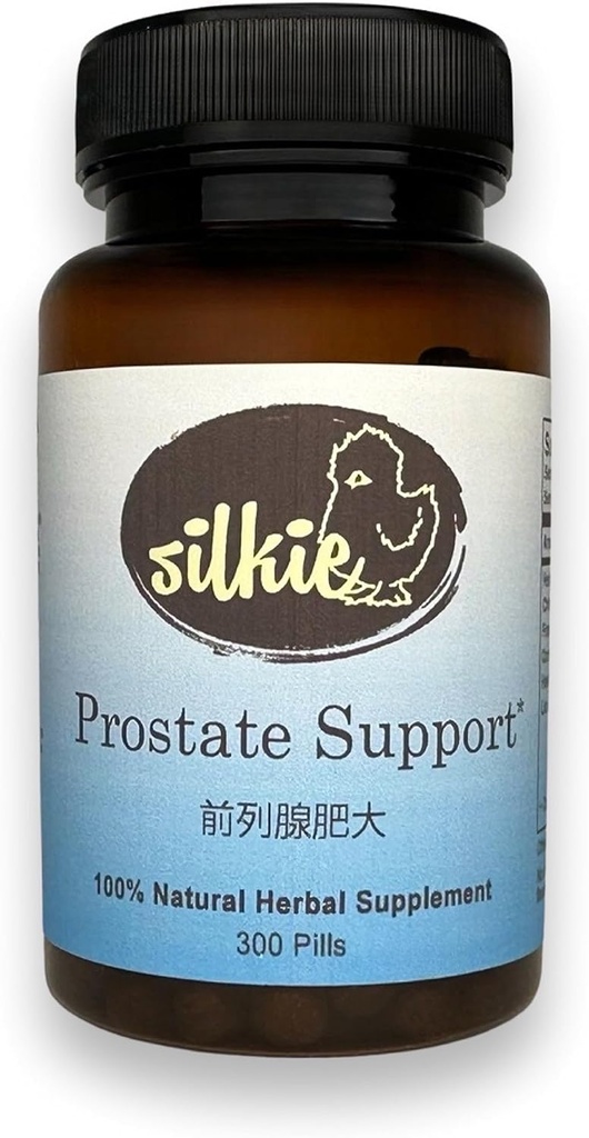 Silkie Herbs Prostate Dukung - Relief urinary, Bladder Control, Reduce Frequent Urination, 300 Count