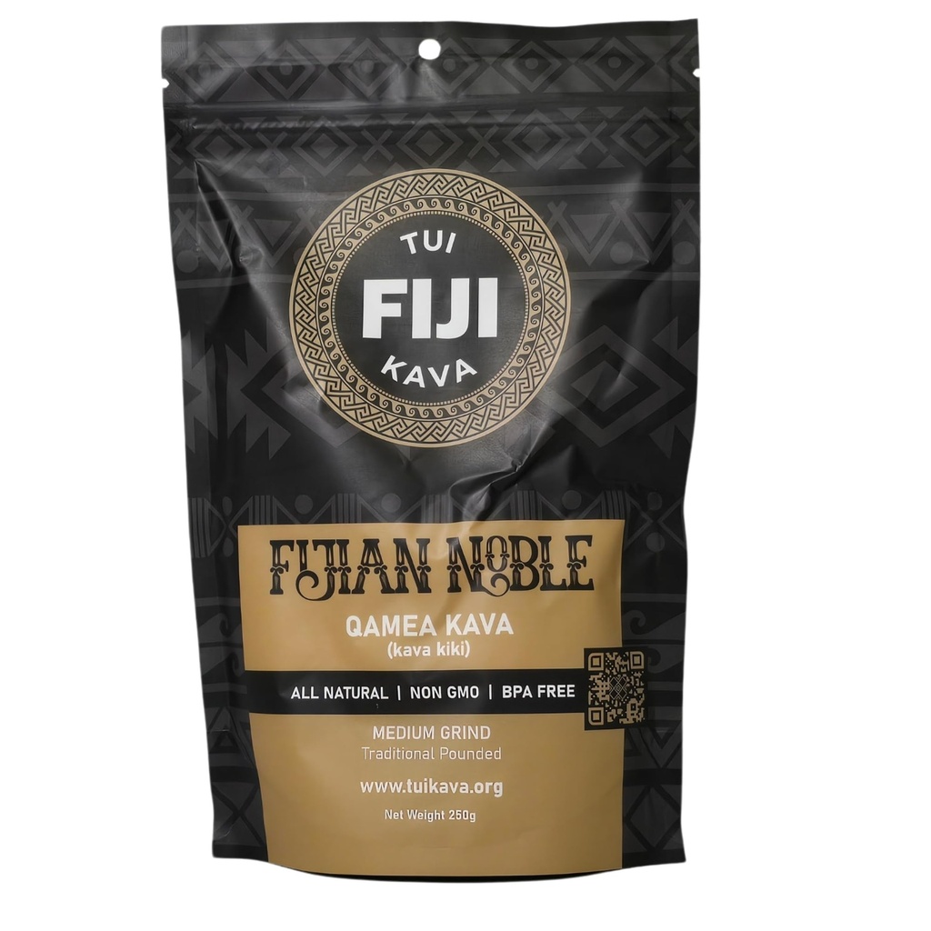 TUI KAVA PREMIM WELNESS KAVA - TRADISIONAL FIJian Noble Pounded Medium Grain 250g (8.8oz)
