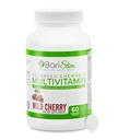 BariSlim Advanced Chewable Bariatric Multivitamin Tablet - Bariatric Vitamin dan Suplemen untuk Operasi Post Bariatric termasuk Bypass Gastric dan Gastric Sleeve 124; Cherry Liar (60 Count)