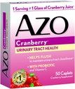 AZO Semua Terkonsentrasi Alam Cranberry Tablet, 50 Cacah (Paket 3)