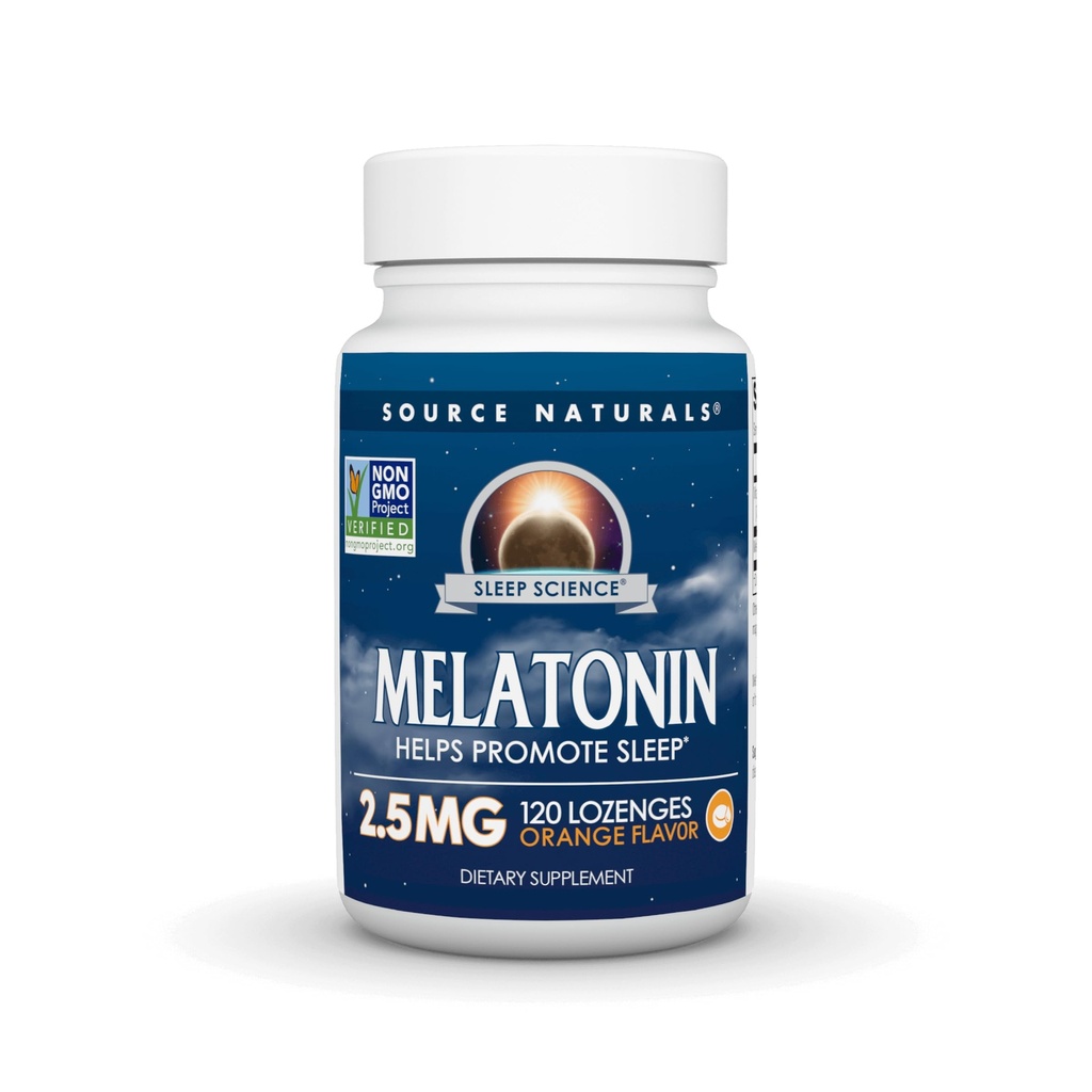 Sumber Melonatin 2.5 mg - 120 Orange Flavored Lozenges