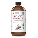Lengkap Acid Uric Acid Complete - 16oz Liquid Suplemen Acid Cleanse, Ginney Health & Circulation with Apple Cider Vinegar, Tart Cherry, & Beet Root.