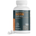 Bronson Biotin 10,000mcg, Support Healthy Hair, Skin and Nails, Vegetarian, Non- GMO, 150 Tablet