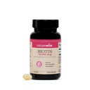 NatureWise High Potency Biotin 10.000 mcg Softgels - Biotin untuk Wanita & Pria + Skin & Nails Dukungan - Non-GMO, Amerika Serikat Diproduksi - 120 Softgelel [Persediaan Hari 120]