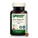 Proses Standar Zinc Chelate - Offers Natural Ammune Support & Aids Skin Health - Excellent Sumber Zinc - Gluten- Free, Non-Dairy & Non-Soy - 180 Tablets