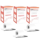 Unna Boot Zinc Flexible Compression Bandage Keep Moist Healing Environment Medical Dressing Wrap Gize EMS Persediaan Bantuan Pertama 4 Inches X 30 Foot Roll