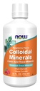 Sekarang Makanan Suplemen, Koleidal Mineral Liquid, Tanaman Derived, Escable Trace Minerals, Raspberry, 32- Ounce