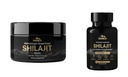 Jadi, Mora Himalaya Shilajit Resin (30g) + Vegan Shilajit Capsules (60 Count) 124; 75% + Fulvic Acid & 85 + Trace Min47; Mineral Suplemen Kaya Bundle untuk Pria & Perempuan