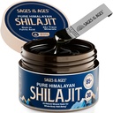 Himalaya murni Shilajit Resin - 500 mg Max Kekuatan Acid Organik Fulvic untuk Pria & Women - Lab Diuji dengan 85 + Trace Mineral - Energi, Stamina & Mental Performance - 30 g Jar