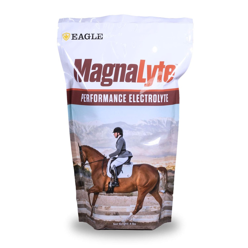 MagnaLyte Loose Salt dan Electrolytes untuk Kuda oleh Eagle Equine 124; Garam laut Mineral, Trace Mineware, Electrolites 124; 4 Ibb Bag