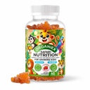 Anak-anak Multivitamin Gummies dengan Iron & Zinc (Ages 2 +) 124. Anak-anak Daily Vitamin dengan Vitamin C, D3, B12 & Folate 124; Vegan, Non- GMO, Pectin- Free, Pespberry Flavor 12460