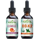 Mengapa tidak alami Vitamin B Kompleks dan Organik Vitamin D3K2 Cair Drops