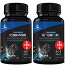 Lab Research Triple Power Natural Astaxanthin 12mg Softgels + Extra Bottle Organic Coconut Oil untuk Enhanced Absorpsi Kuat Antioksidant Supports Mata & Heart Kesehatan 120 Total Softgels
