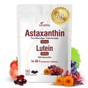 VivoNu 14-in1 Astaxanthin 24mg & Lutein 40mg dengan Suplemen nikmatxanthin, 6 Bulan Supply, Fresh Microalgae Softgae Sumber, Gluten Free Non-GMO, Supports Eye, Skin, Antioksidant, 180 Softgeels, 1 Bag