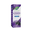 Nature 's Way Sambucus Zero Sugar Tradisional Immune Syrup, Sangat berkonsentrasi Ekstrak Elderberry Hitam, Dukungan Kebal Tradisional *, Sugar- Free, Berry Flavored, 8 Fl Oz (Packing May Vary)