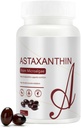Astaxanthin 12mg 126; dari Microalgae Alami 124; 60 Softgels (Supply 2- Bulan) Alas4; Mudah ditelan, Non-GMO, Soy-Free