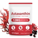 Suplemen Astaxanthin, 12mg Astaxanthin Formula-Aging