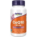 Suplemen SEKARANG, CoQ10 30 mg, Farmasi Tingkat, Formulir All- Trans yang dihasilkan oleh Fermentasi, 60 Veg Capsules
