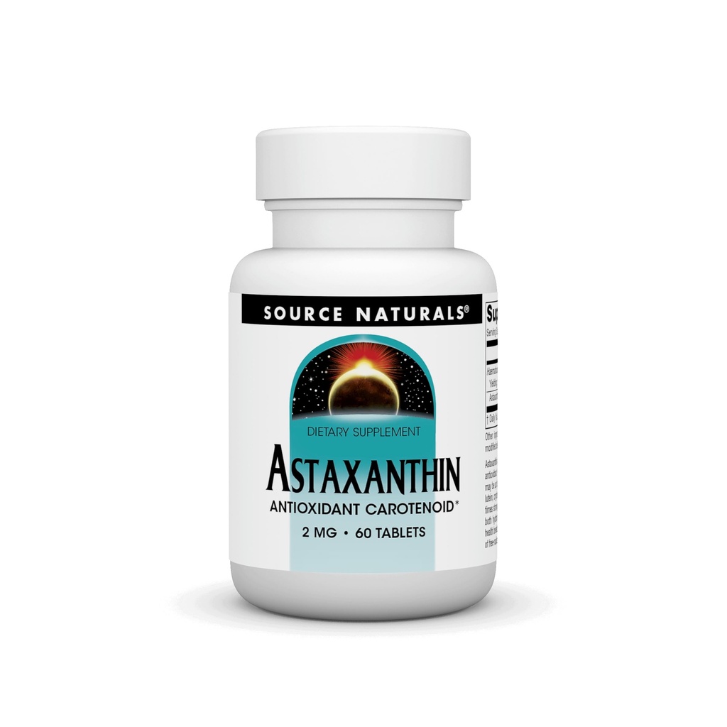 Sumber Attaxanthin, Antioksidant Carotenoid *, 2mg - 60 tablet
