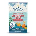 Aspek Nordic Zero Sugar Children 's DHA Gummy Chews, Tropical Punch - 30 Gummy Chews for Kids - 600 mg Total Omega- 3s - Pembangunan Otak, Belajar, Ketahanan Kesehatan - Non-GMO - 30