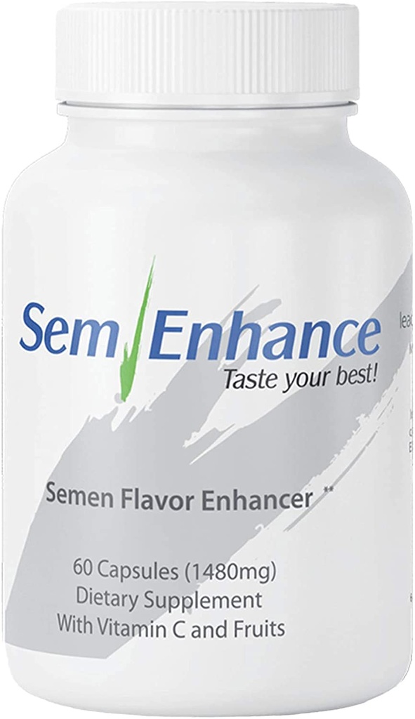 Semenhance - Make Your Semmen Taste Fruity Men Formula dengan Pineapple & Vitamin C - Fruit- Based Suplemen Pria - 60 Kapsul