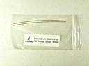 Kabel Generator Perak Murni - 9999 Silver Electrodes - Pre-Cut 6-Inch 14 Gauge Wires - cocok Generator LifeForce