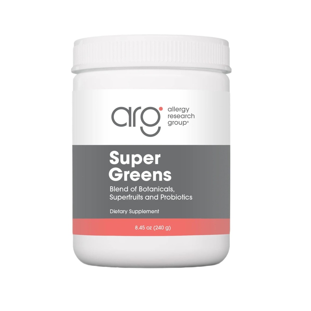 ARG Super Greens Powder - Delivers 4.4 g Greens Blend - Nutrient- Derness Green Powder Suplement - Chlorella & Spirulina Powder - Overall Health & Wellsing Support - 30 Oz