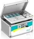 Kotak Penguncian Glosen Medicine, Kotak Penguncian Pengunci, Kotak Kunci Keamanan Inch, First Aid Key, Lock Box for Medication