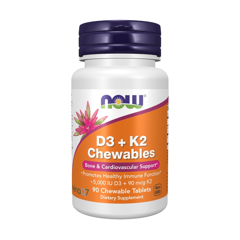 Sekarang Foods, D3 K2 Chewables, 90 Chewables Tablet