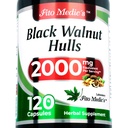Lab FITO MEDIC - Black Walnut Hull, Murni - Black Walnu- 2000 mg per Serving, untuk Cleansing dan Detoxicating, ausorpsi Ultra tinggi.