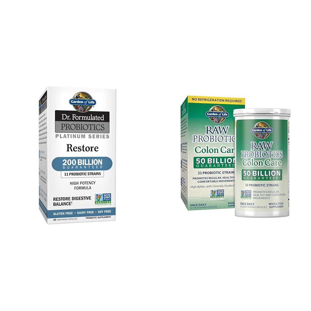 Taman Kehidupan Dr. Formulated Seri Protein Platinum 200 miliar CFU & RAW Colon Care 50 Milyar CFU